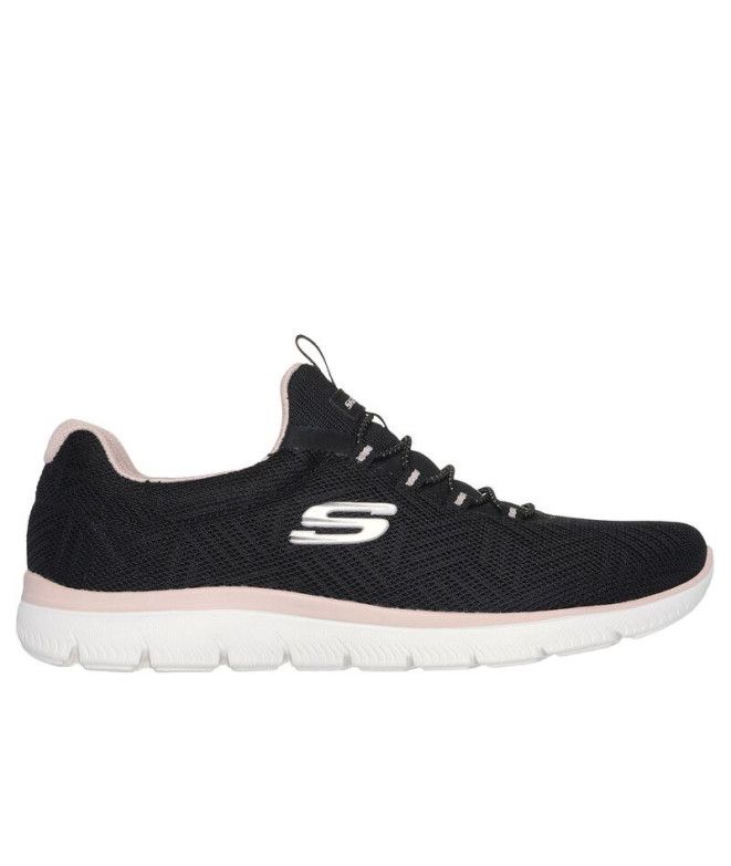 Chaussures Skechers Summits-Artistry Chi Femme Noir