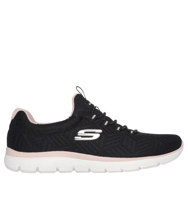 Sapatilhas Skechers Summits-Artistry Chi Mulher Preto