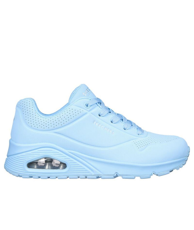 ChaussuresSkechers Uno - Stand On Air Femme Bleu clair