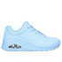 Chaussures Skechers Uno - Stand On Air Femme Bleu Clair