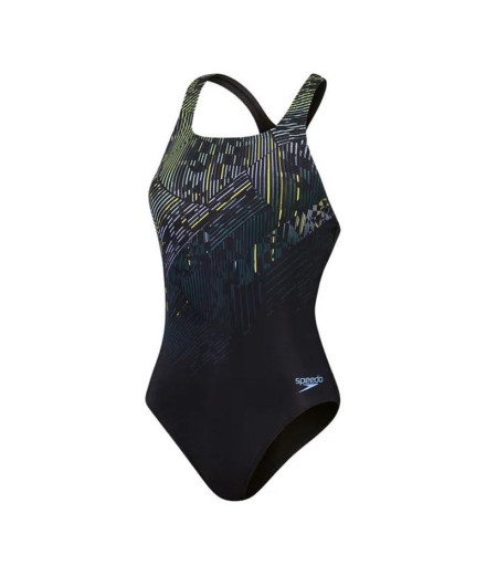 Bañador de Natación Speedo Digital Printed Medalist Mujer...