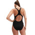 Fato de banho de Natação Speedo Digital Printed Medalist Mulher Preto