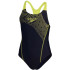 Fato de banho de Natação Speedo Medley Logo Medalist Menina Navy/Lemon