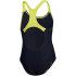 Fato de banho de Natação Speedo Medley Logo Medalist Menina Navy/Lemon