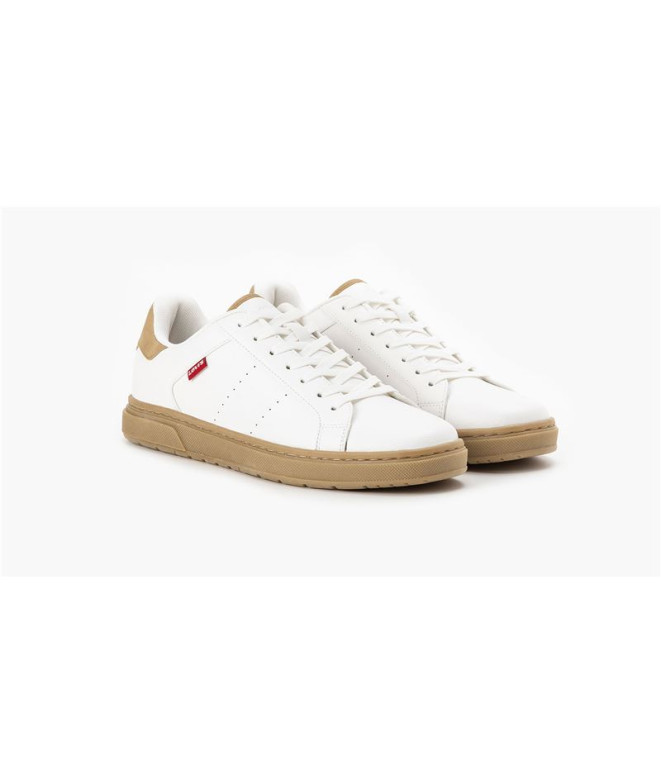 Zapatillas Levis Piper Hombre Blanco