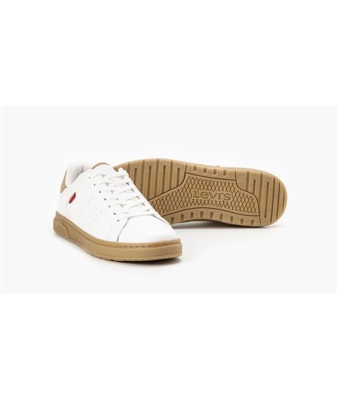 Chaussures Levis Piper Homme Blanc