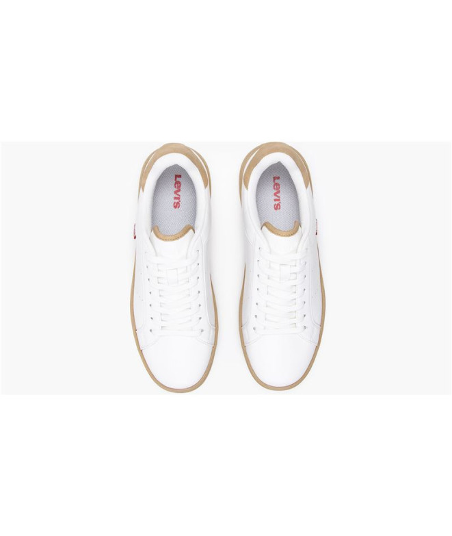 Chaussures Levis Piper Homme Blanc