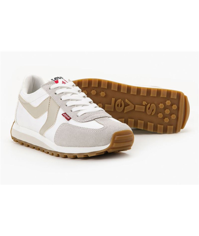 Chaussures Levis Stryder Red Tab S Femme Blanc