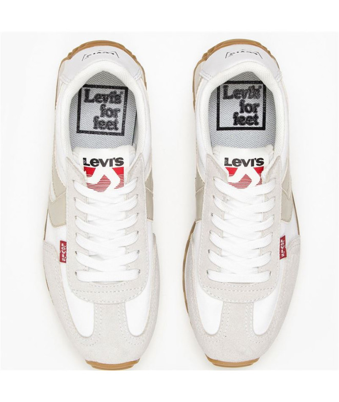 Sapatilhas Levis Stryder Red Tab S Mulher Branco