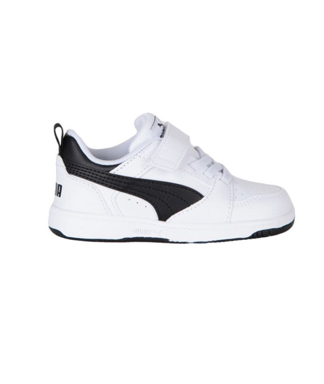 Chaussures Puma Rebound V6 Enfant Blanc