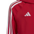 Cortavientos de Fútbol adidas Tiro24 Infantil Rojo