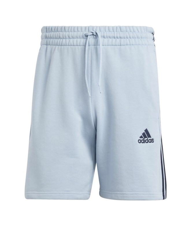 Calça adidas 3Bandas Ft Short Homem Azul