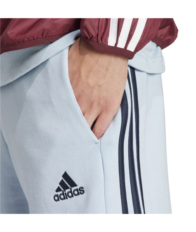 Calça adidas 3Bandas Ft Short Homem Azul
