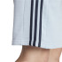 Calça adidas 3Bandas Ft Short Homem Azul