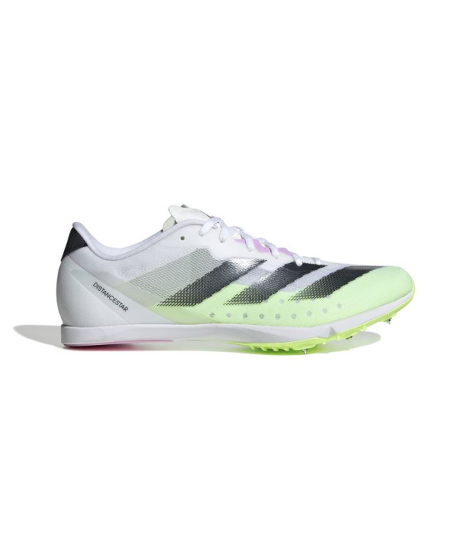 Chaussures de Athlétisme adidas Distancestar Blanc Vert