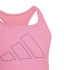 Biquíni de Natação adidas Big Bars Biquíni Menina Rosa