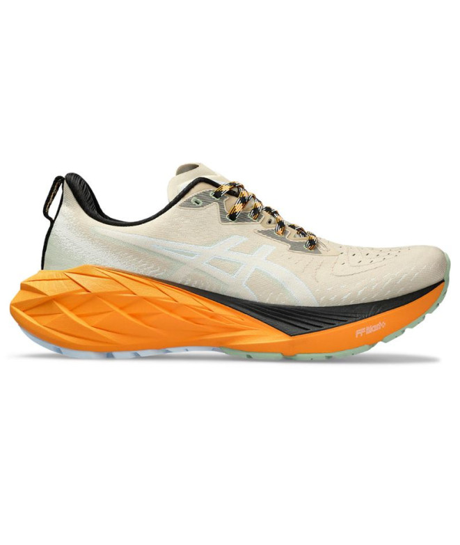 Sapatilhas ASICS Novablast 4 Tr Homem Bege Laranja