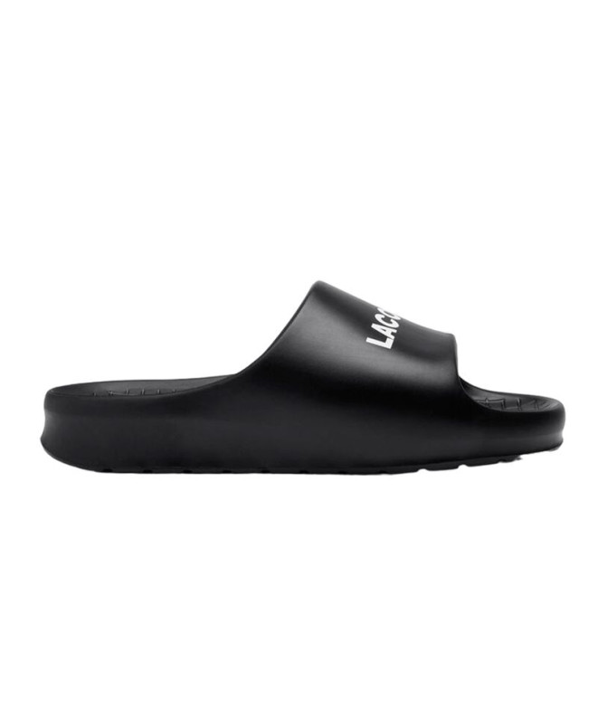 Chanclas Lacoste Slides & Sandals Mujer Negro