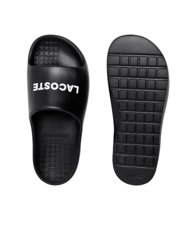Chinelos Lacoste Slides & Sandals Mulher Preto
