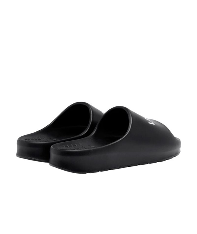 Chanclas Lacoste Slides & Sandals Mujer Negro