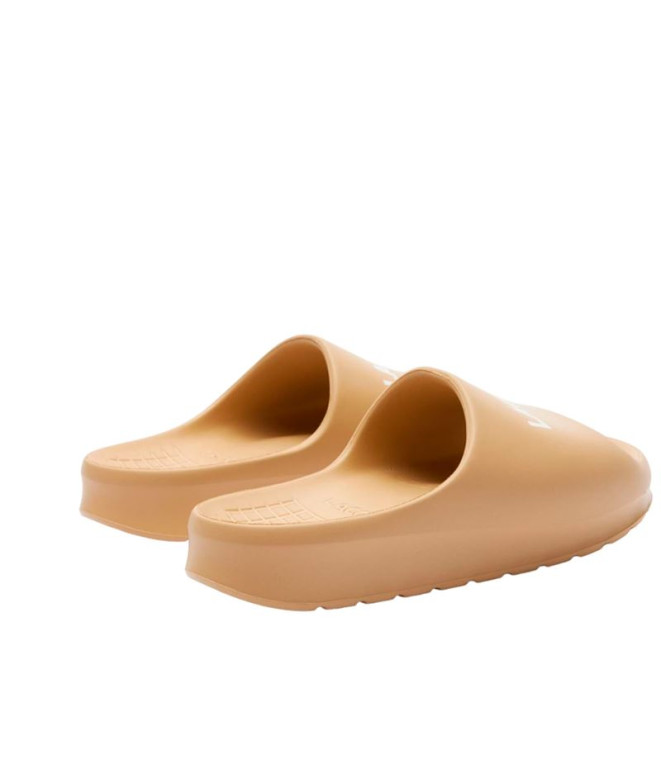 Chinelos Lacoste Slides & Sandals Mulher Bege