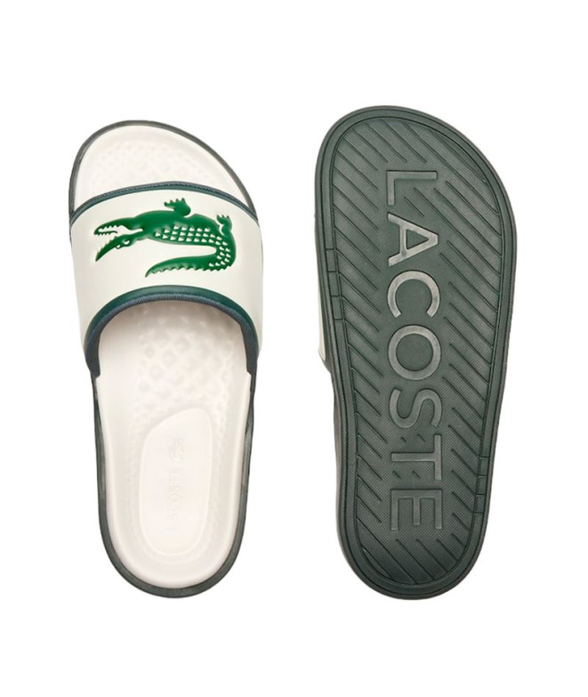 Chinelos Lacoste Slides & Sandals Homem Branco...