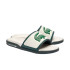 Chanclas Lacoste Slides & Sandals Hombre Blanco Verde