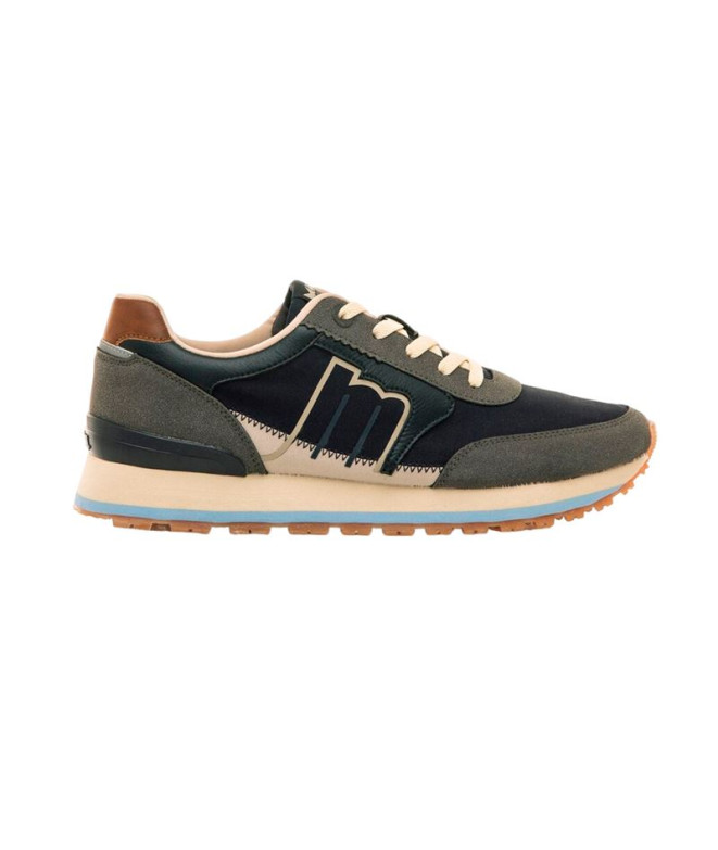 Zapatillas Mustang Joggo-Evo Nican Marino Split Gris Hombre