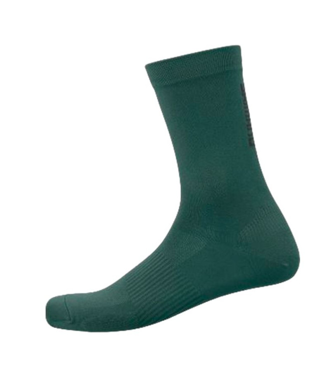 Chaussettes cyclisme Shimano de Gravel Green