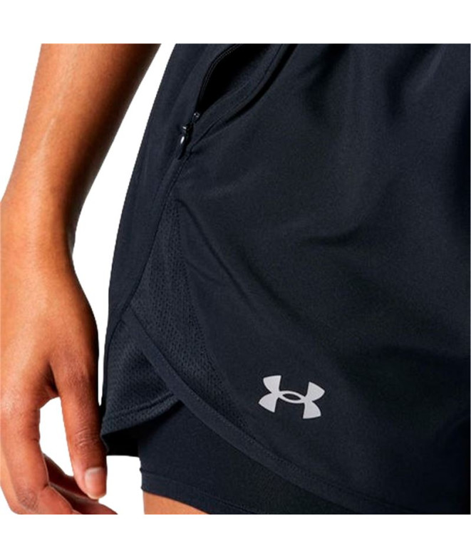 Pantalón de Running Under Armour Fly By 2-in-1...
