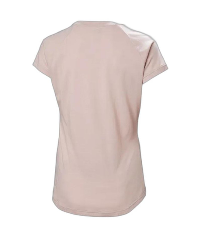T-shirt Helly Hansen Nord Graphic Drop Femme Rose