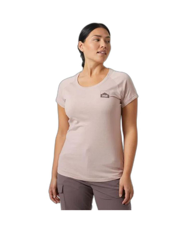 Camiseta Helly Hansen Nord Graphic Drop Mulher...