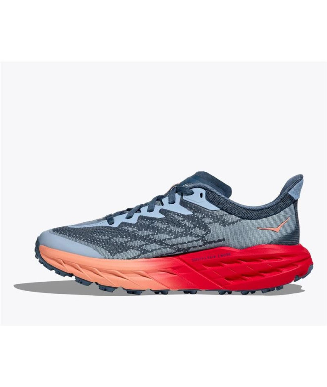 Sapatilhas de Trail Hoka Speedgoat 5 Mulher Azul