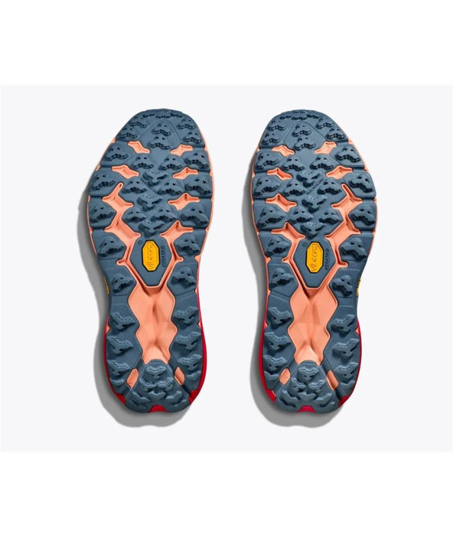 Chaussures de Trail Hoka Speedgoat 5 Femme Bleu