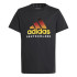 Camiseta adidas Alemanha Infantil Preto