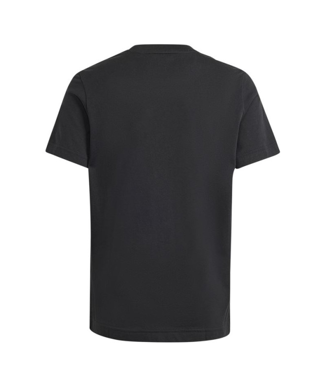 Camiseta adidas Alemanha Infantil Preto