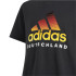 Camiseta adidas Alemanha Infantil Preto