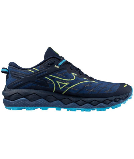 Chaussures De Trail Mizuno Wave Mujin 10 Homme Bleu