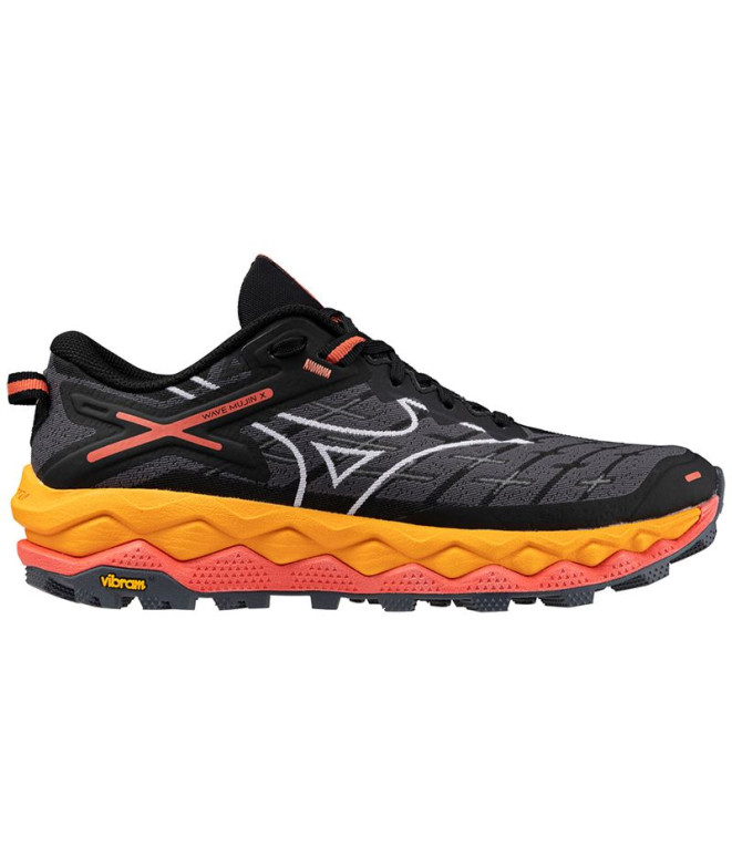 Sapatilhas De Trail Mizuno Wave Mujin 10 Mulher Preto