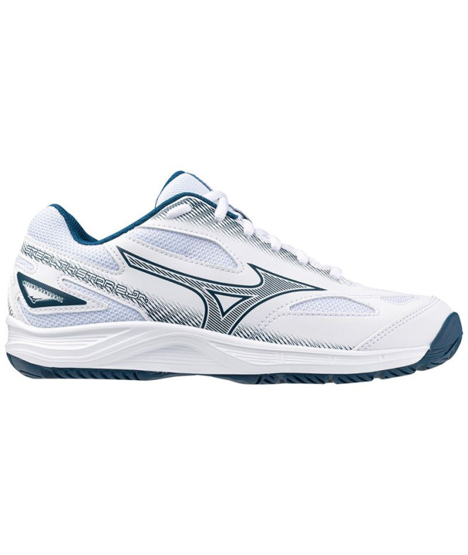 Zapatillas De Balonmano Mizuno Stealth Star 2 Infantil Blanco