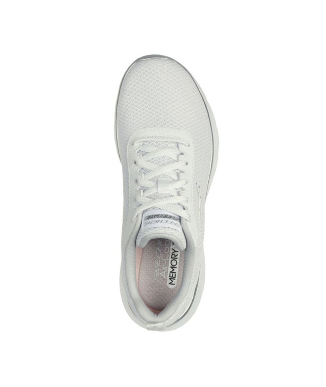 Chaussures Skechers Flex Appeal 5.0 Femme Blanc