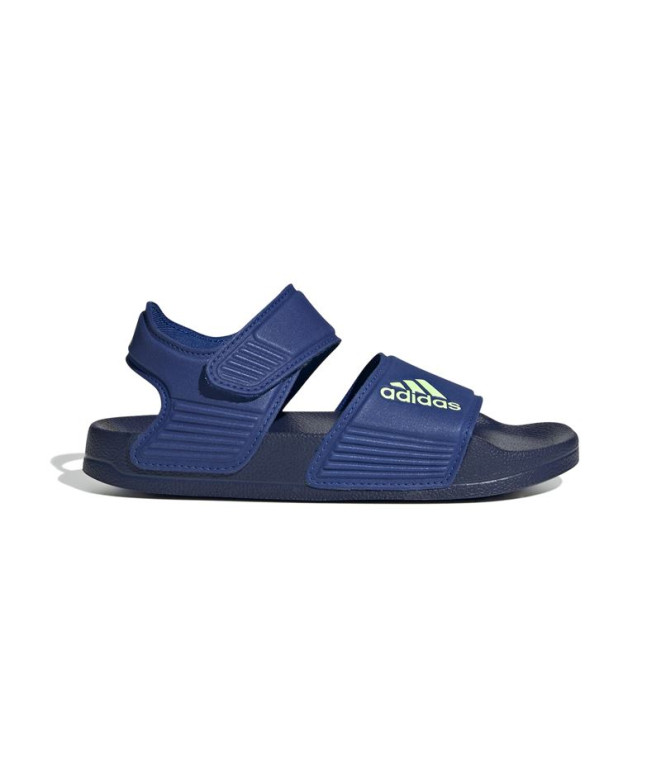 Sandales adidas Enfant Adilette bleue