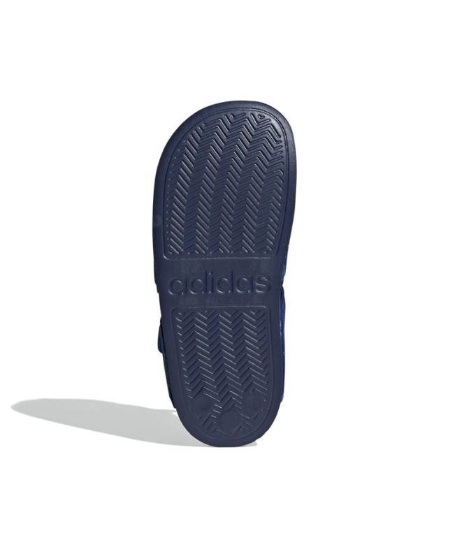 Sandálias adidas Infantil Adilette Azul