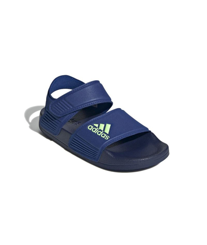 Sandálias adidas Infantil Adilette Azul