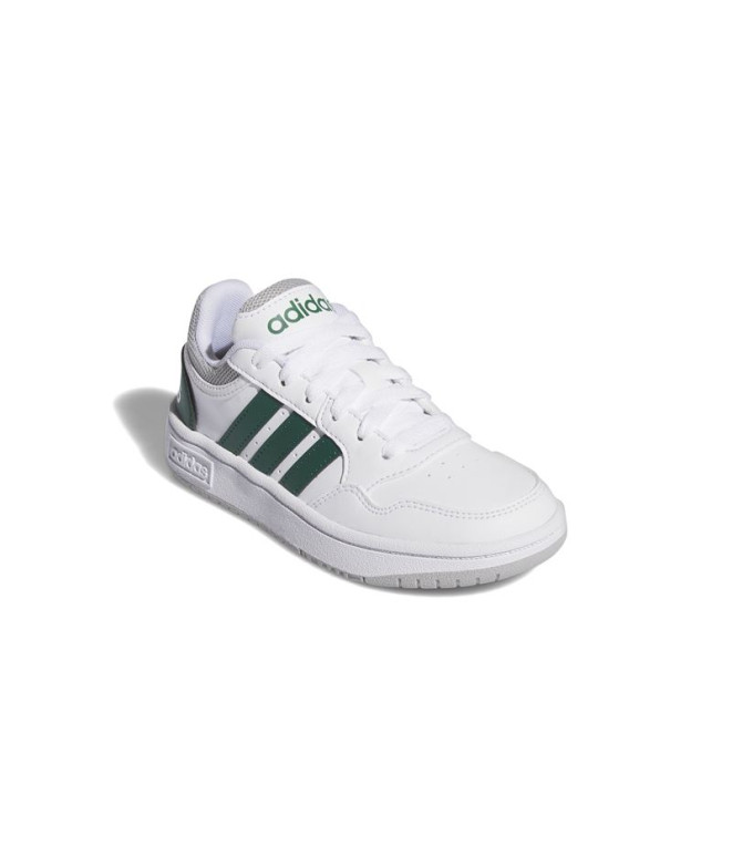 Zapatillas adidas Hoops 3.0 Infantil Blanco