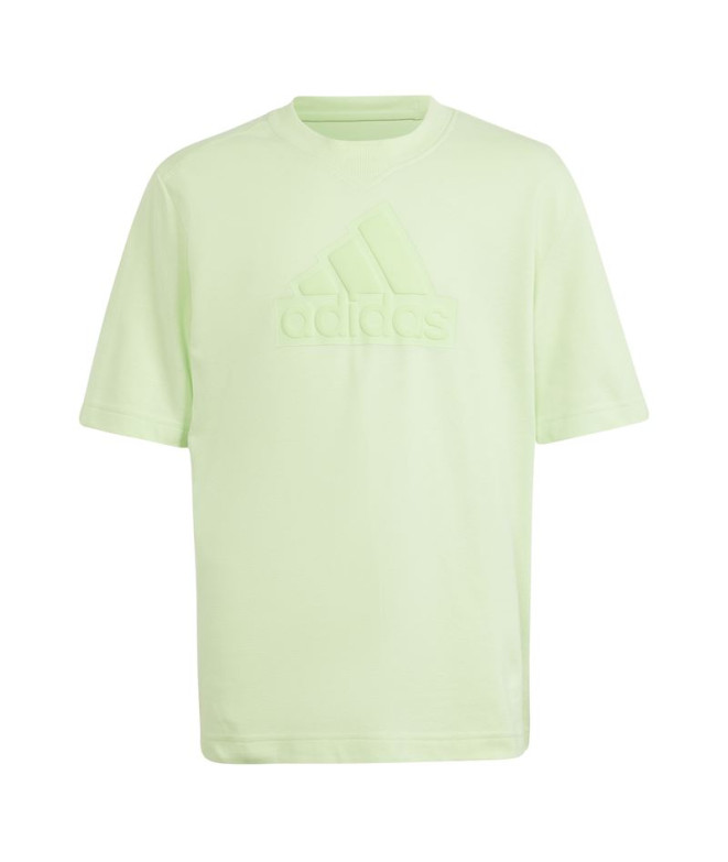 Camiseta adidas Logótipo U Fi Infantil Verde