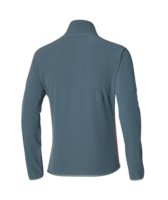 Casaco Mizuno Charge Printed Homem Cinzento