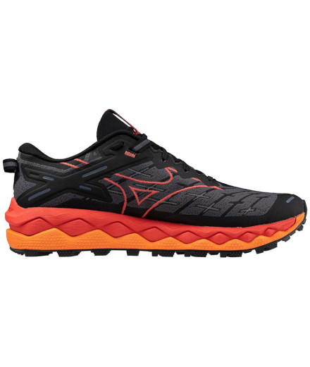 Sapatilhas Trail Mizuno Homem De Wave Mujin 10 Preto