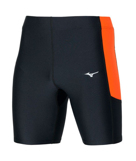 Malhas de Running Mizuno Impulse Core Mid Tight Homem Preto