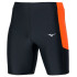 Malhas de Running Mizuno Impulse Core Mid Tight Homem Preto
